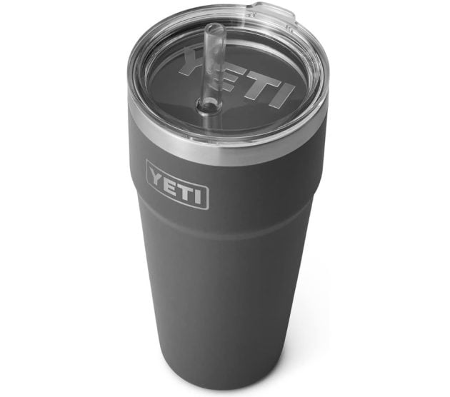 YETI Rambler 26 oz Straw Cup, Vacuum Insulated, Stainless Steel with Straw Lid